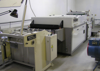 Screen printing machine Sakurai  SC72A2 with UV dryer - 2006