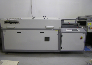 Screen printing machine Sakurai  SC72A2 - 2006  with UV dryer