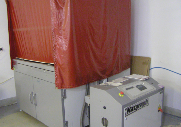 Screen printing machine Sakurai  SC72A2 - 2006  with UV dryer